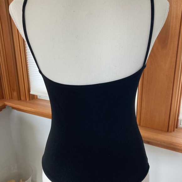 Axara black tank top with bow. New - Picture 5 of 6